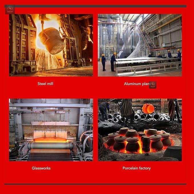 SHYAM DYNAMIC GROUP Heat Resistant Apron, 1000℃ Heat Resistant Aluminum Foil Apron High Temperature Resistant Working Apron, Lace Up Safety Work Apron for Welding Cooking BBQ