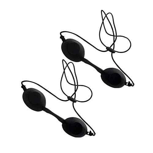 Safety Goggles Eye Patch Red Blue Light Eye Protect Eyepatch for Patients in IPL, UV, Infrared LED Light Therapy Soft