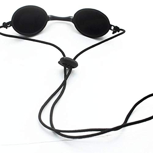 Safety Goggles Eye Patch Red Blue Light Eye Protect Eyepatch for Patients in IPL, UV, Infrared LED Light Therapy Soft