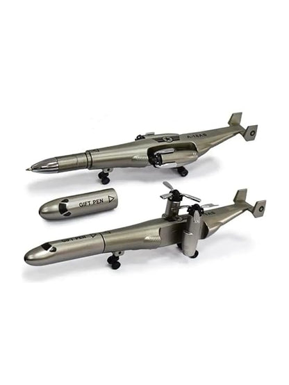 Fighter Airplanes Shape Pen Set For Kids