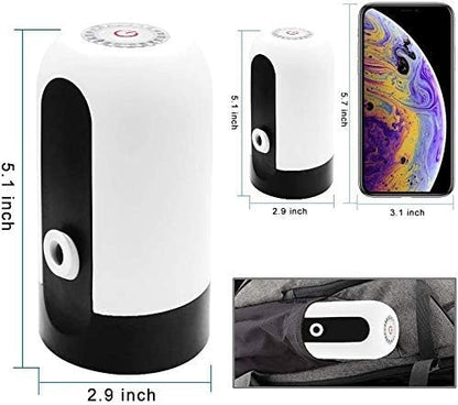 SmartTouch Wireless Water Dispenser – Automatic Pump for 20L Bottles (White/Black)