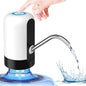 SmartTouch Wireless Water Dispenser – Automatic Pump for 20L Bottles (White/Black)
