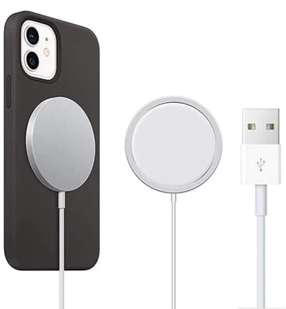 Wireless Mobile Induction Charging Pad, QI-Enabled Devices Compatible, with Cable