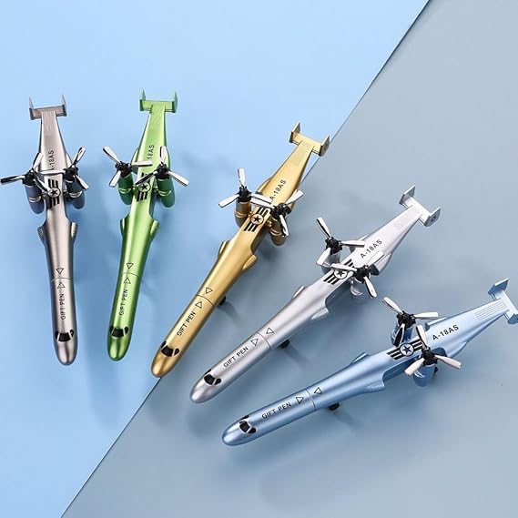 Fighter Airplanes Shape Pen Set For Kids