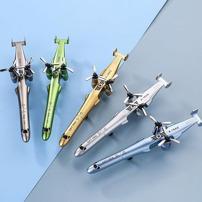 Fighter Airplanes Shape Pen Set For Kids